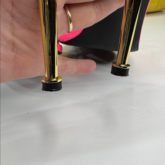 Nine West • Women's Reina Heeled Sandal • Neon Pink • Size 9.5 • - Picture 11 of 17